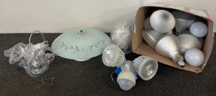 Indoor & Outdoor Light Fixtures, Various Types of Lightbulbs