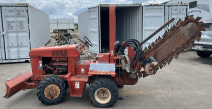 Ditch Witch 3500 Ride-On Trencher With Deutz Diesel Engine