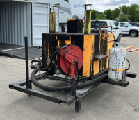 LeeBoy L250 Tac Oil Machine On Skid With Hoses - 5