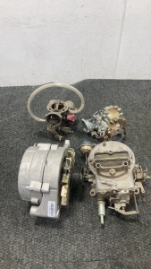 (1) Remanufactured Carburetor, (1) Alternator, (2) Throttle Bodies