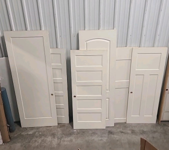 6)Assorted Doors 30x80-36x96