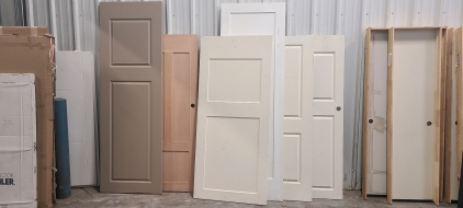 6)Assorted Doors 30x80-32x96