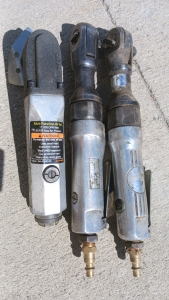 (3) Pneumatic Tools - (1) Multi Function Air Tool (2) Air Ratchets