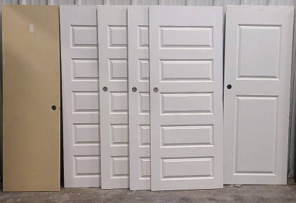 6)Assorted Doors 24x80-32x80