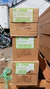 (3) Boxes of GE Fluorescent Lamps - F32T8XL/SPX35ECO - 32W - 3500K - 36/Box