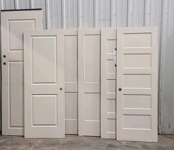 6)Assorted Doors 28x80-32x96