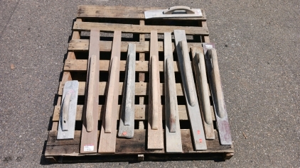 (10) Concrete Hand Floats - Wood & Composite Handles