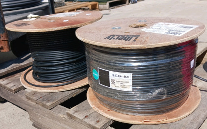 (2) Spools - 16-2C-EX+BLK Liberty Wire Cable