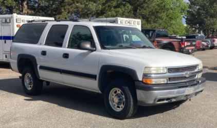 2001 CHEVROLET SUBURBAN - ADA COUNTY PARAMEDICS