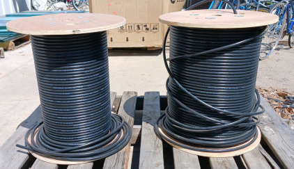 (2) Superior Essex RG11 Coax Cable Roll - Partially Used - 1000+ FT