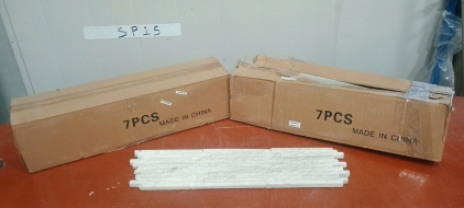 (2) Boxes &ndash; Emser Vogue White Gloss Wall Tile &ndash; 4"x16", 20 pieces per box