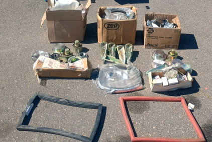 (1) Mixed Lot of Bearings Brackets Gaskets & Rubber Mounts - Industrial Parts