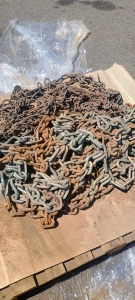 (1) Heavy Duty Tire Chain Set - Mixed Condition