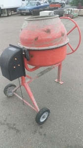 Rolling Power Cement Mixer