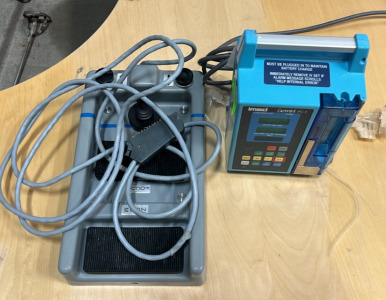 (1) Zeiss Opml 14 Function Surgical Microscope Foot Pedal With knife Connector (1) Imed Gemini PC-1 volumetric infusion pump