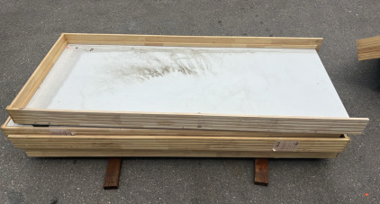 (56 83&rdquo; x 35&rdquo; framed Doors