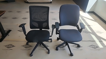 Offsite - (2) Adjustable Padded Office Chairs