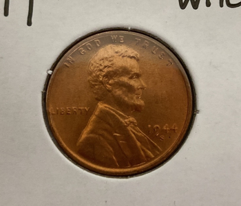 1944-S Red Gem Wheat Penny