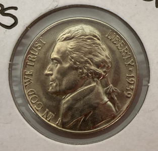 1939 Full Steps Nickel