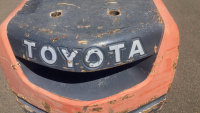 2007 TOYOTA 8FGU30 FORK LIFT - 9048 HOURS!! - 14