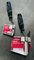 Drywall Starter Kit Includes: Husky Welded Mud Pans (12" And 14"), Drywall Rasp Tool, (2) Jab Saws (6"), Fixed Blade Utility Knife, Hopper Gun Replacement Nozzles And (2) Corner Tools - 5