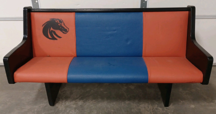 Decorative BSU Padded Bench