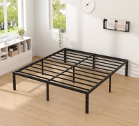 New In Box Jeto Queen Size Bed Frame - 6