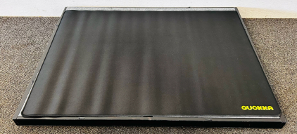New Quokka Tilting And Rotating Puzzle Table Top In Black With Slide Out Drawers