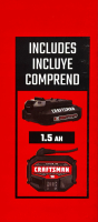 New In Box Craftsman V20 Lithium Ion 10" String Trimmer & Edger (Battery and Charger Included) - 5