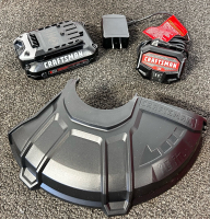 New In Box Craftsman V20 Lithium Ion 10" String Trimmer & Edger (Battery and Charger Included) - 4