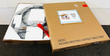 Round Nesting Coffee Table