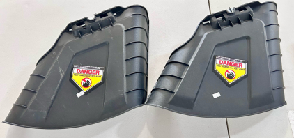 (2) New Chute Assembly Parts