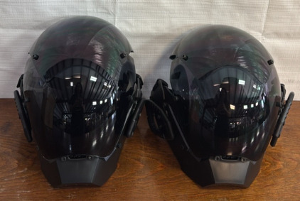 (2) Futuristic Techwear Masks