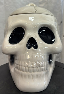Skull Cookie Jar