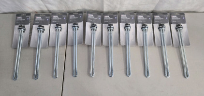 (10) Utilitech 4500W/240V Universal Water Heater Elements