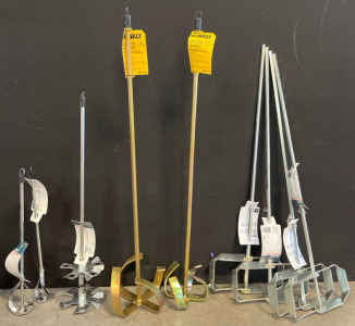 (9) Construction Power Mixers