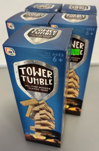 (5) Tower Tumble Jenga Games!