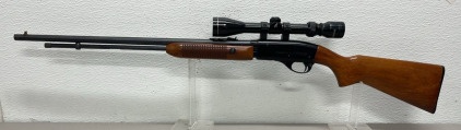 Remington Fieldmaster Model 572 .22 Caliber Pump Action Rifle W/ Tasco Scope