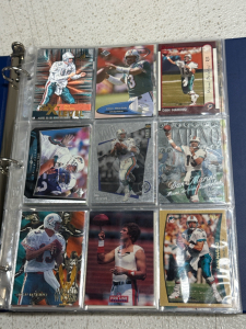 (1) Binder Of 99 Dan Marino Sports Cards