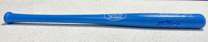 (1) Mini Bat Boise Hawks - Autographed