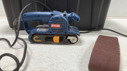 Ryobi Handheld Belt Sander