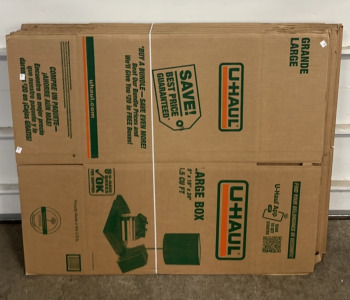 (6) U-Haul Large Boxes