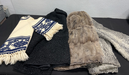 (3)Fur and Wool Coats (1) Knitted Sweater