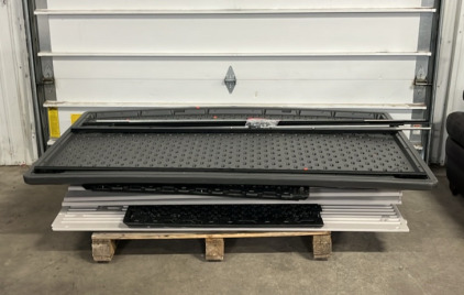 (1) Outdoor Plastic Shed w/ Hardware
