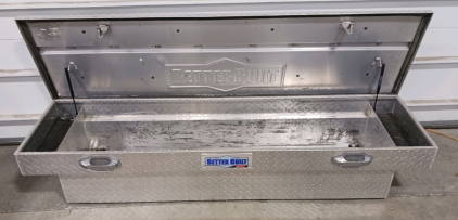 (1) Better Built Diamond Plate Truck Toolbox - 71&frac12;"