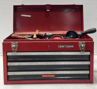 (1) Craftsman Toolbox w/ Tools