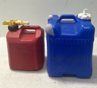 (1) Gas Tank (1) Water Tank