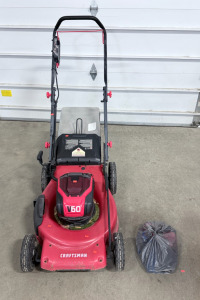 (1) CRAFTSMAN V60 3-in-1 Cordless Lawn Mower