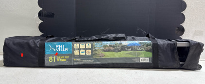 (1) Phi Villa Slant Leg Instant Canopy 12ft x 12ft- 81 Sq Ft Of Shade