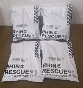 (4) 2-Packs Of Rhino Rescue 6" Emergency Trauma Bandages